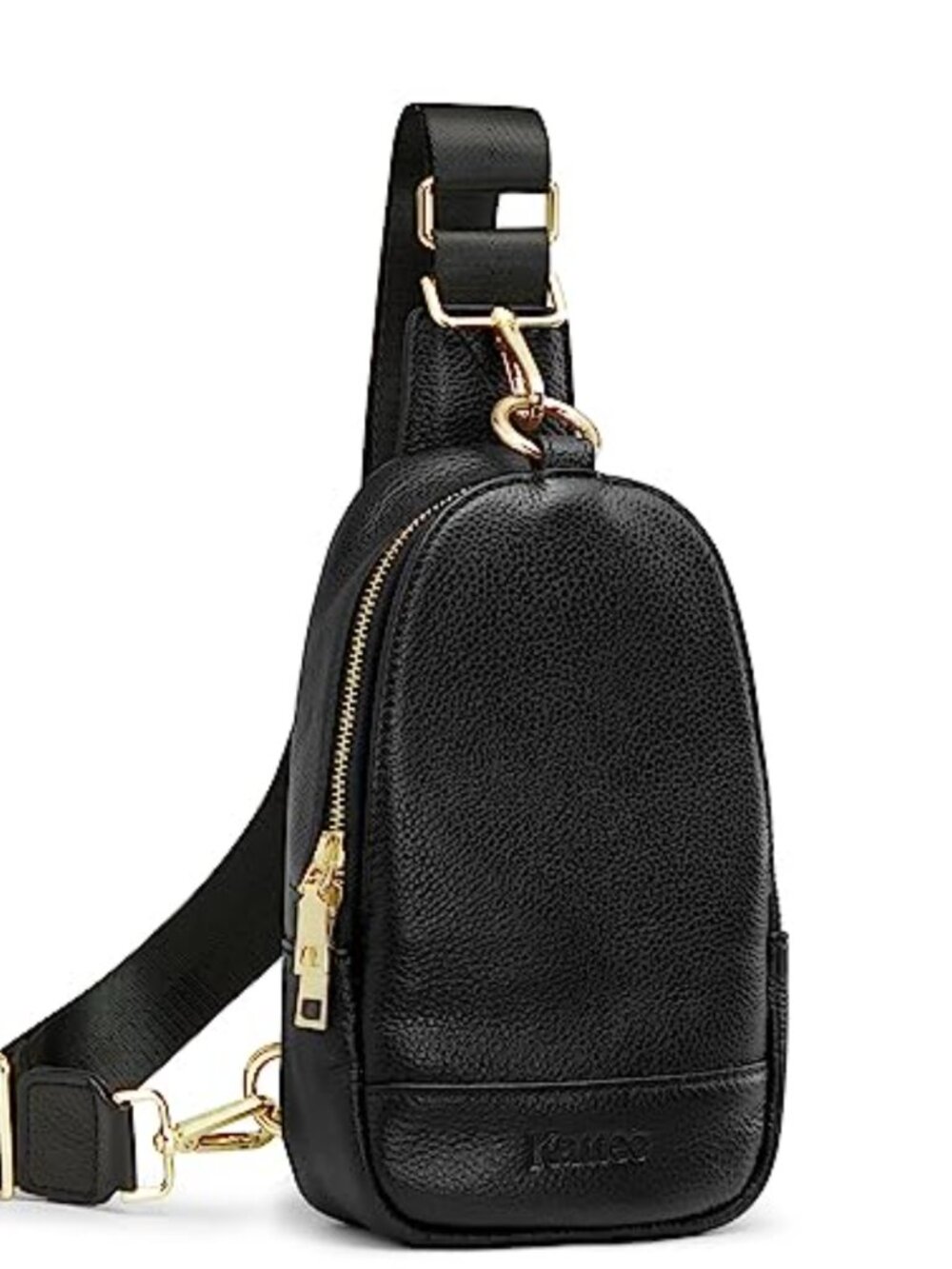 Genuine Leather Sling Bag for Women RFID Blocking Crossbody Chest Bag